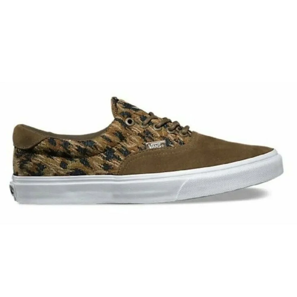 New Vans‎ Era 59 + (Italian Weave) Lace Teak/ Suede Men's Sk8 Mens 7 Women’s 8.5